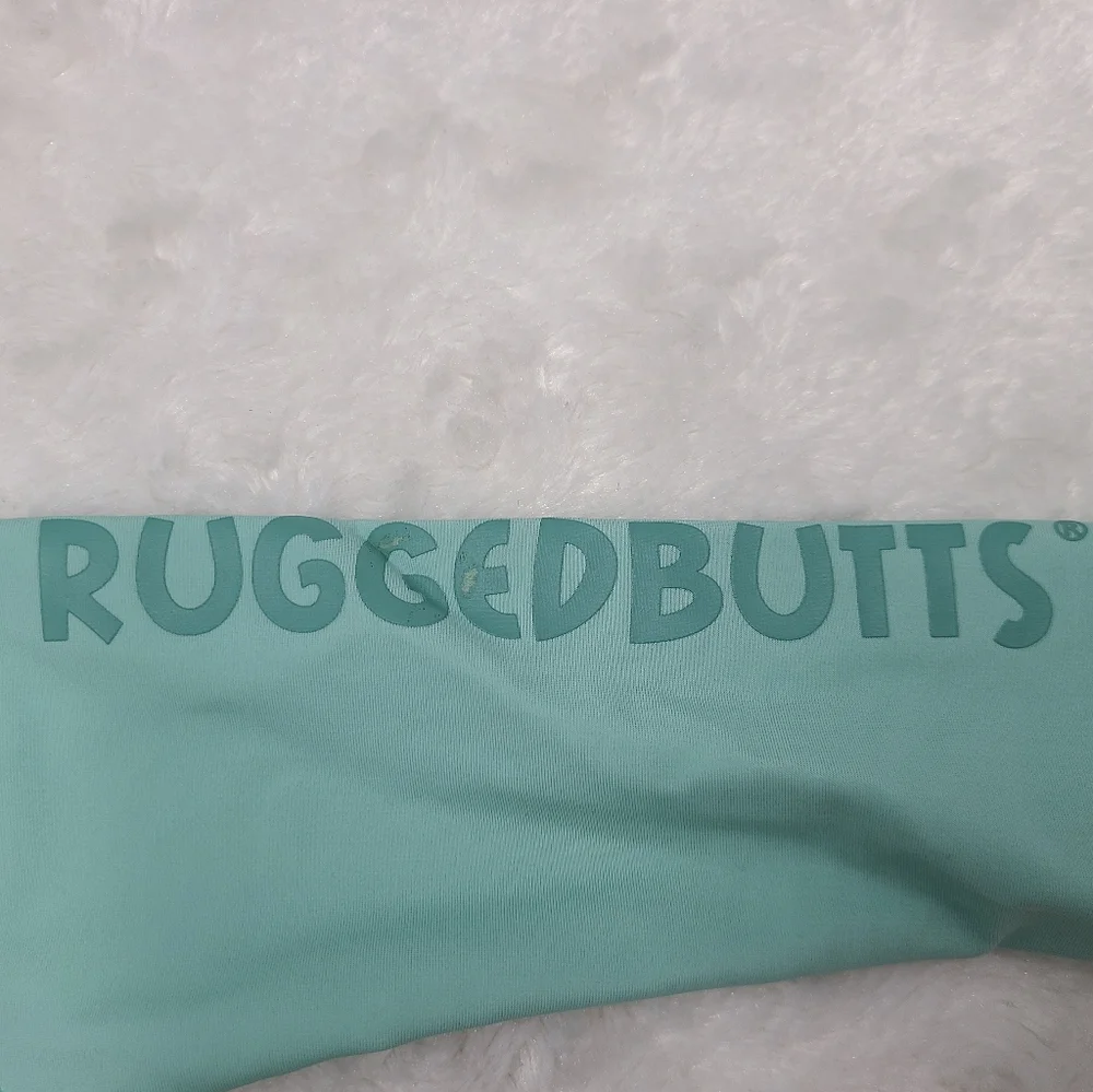 RuggedButts swim trunks and rashguard size 6-12 months